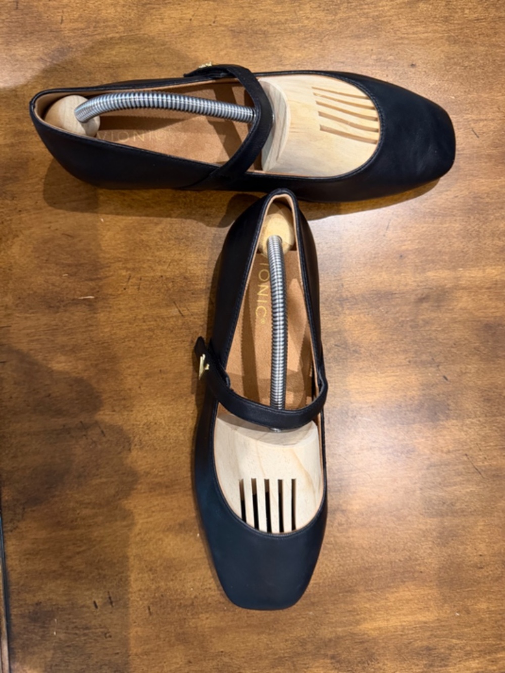 VIONIC ALAMEDA MARY JANE FLAT Black size 8.5 - No box - Picture 3 of 6